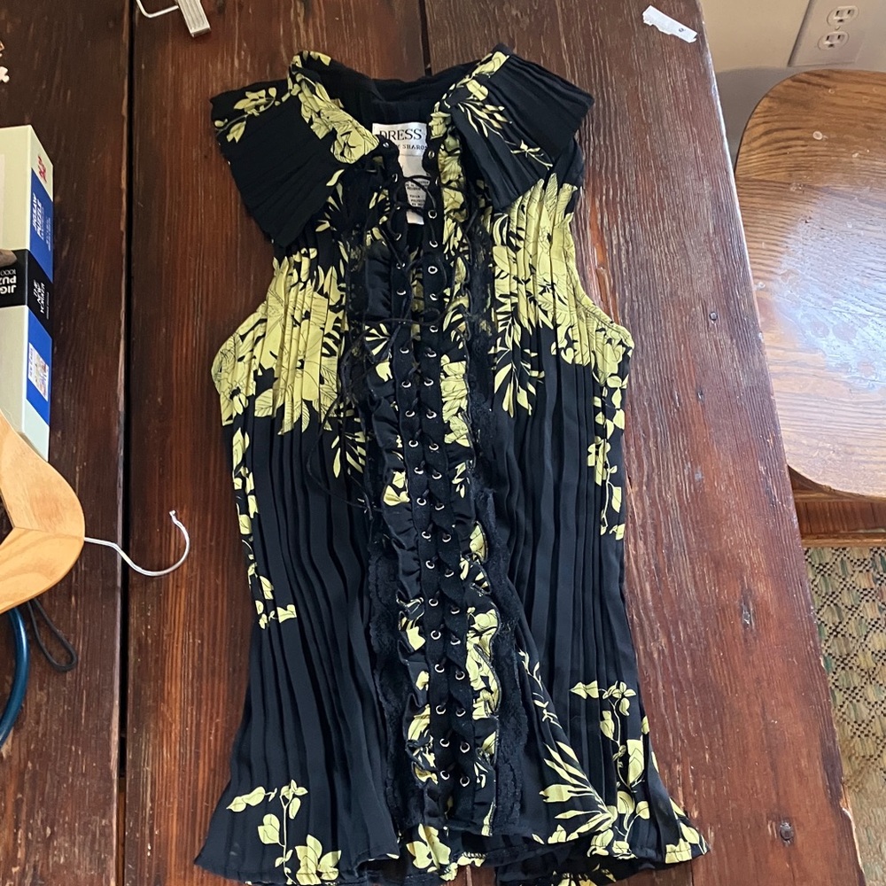 Vintage shirt, size L. brand is “Dress U by Sharon”